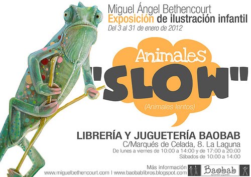 Animales Slow” Exposición de Ilustración Infantil – Laura Escuela